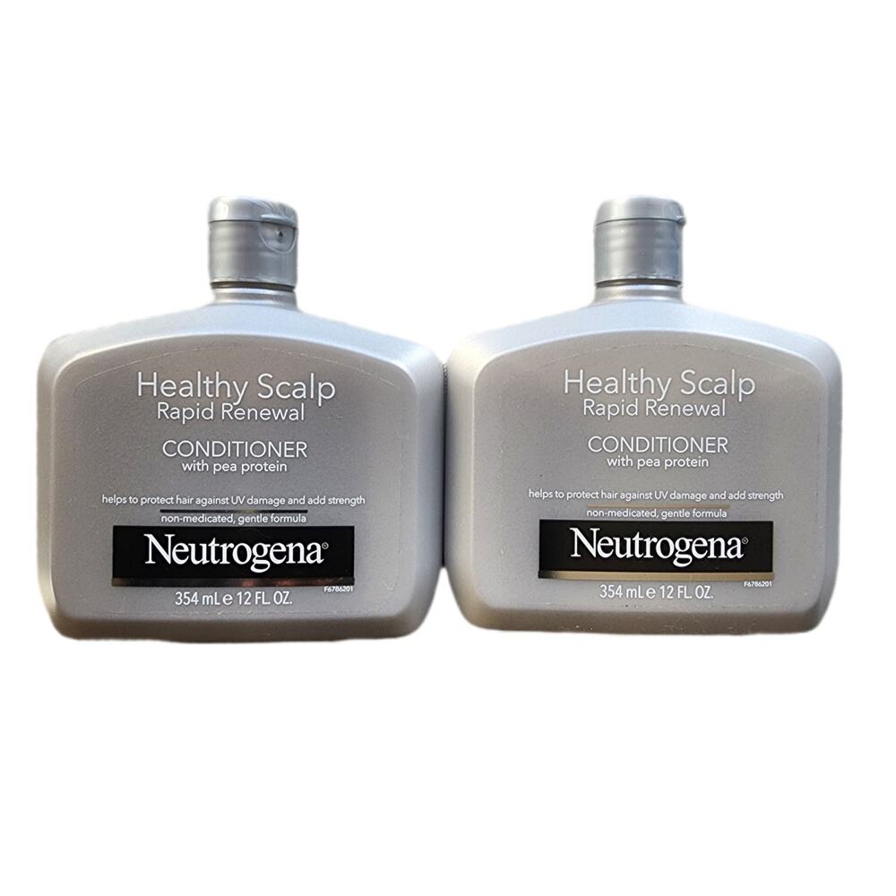 2-Pack Neutrogena Healthy Scalp Rapid Renewal Conditioner w/Pea Protein 12 Fl Oz